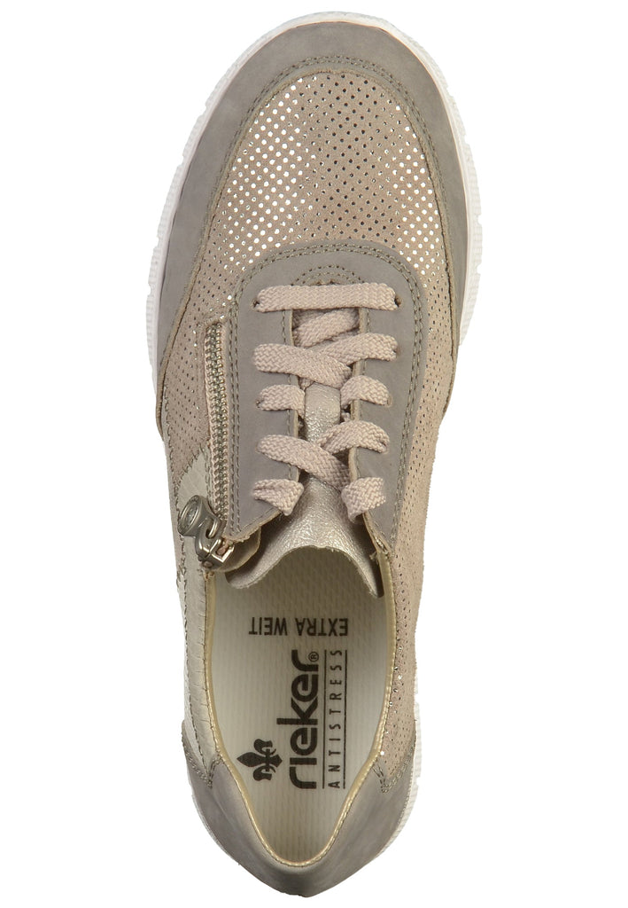Rieker Sneaker Leder Grau