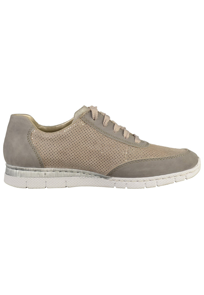 Rieker Sneaker Leder Grau