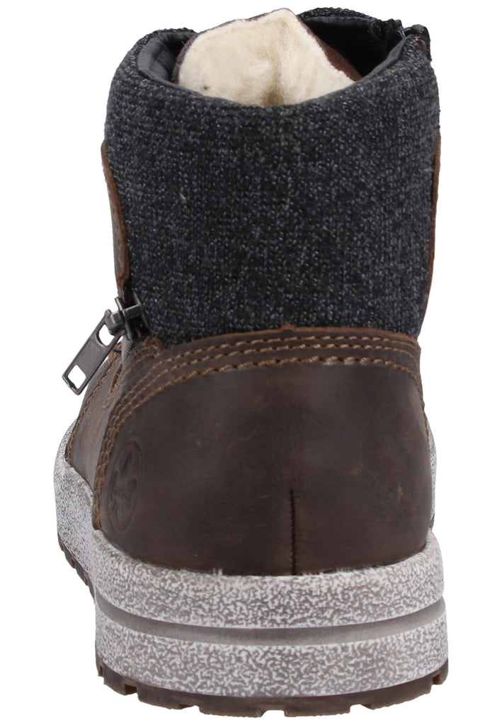 Rieker Sneaker Leder Nougat Warmfutter