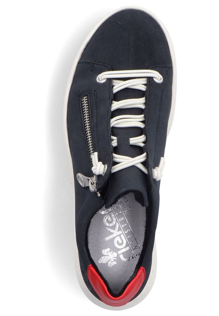 Rieker Sneaker Leder Pazifik