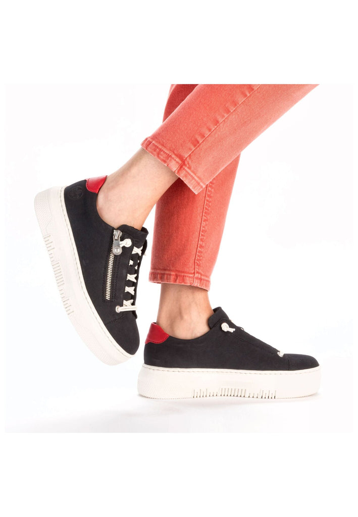 Rieker Sneaker Leder Pazifik