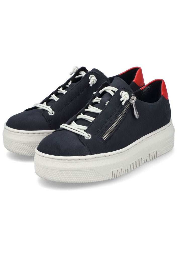 Rieker Sneaker Leder Pazifik