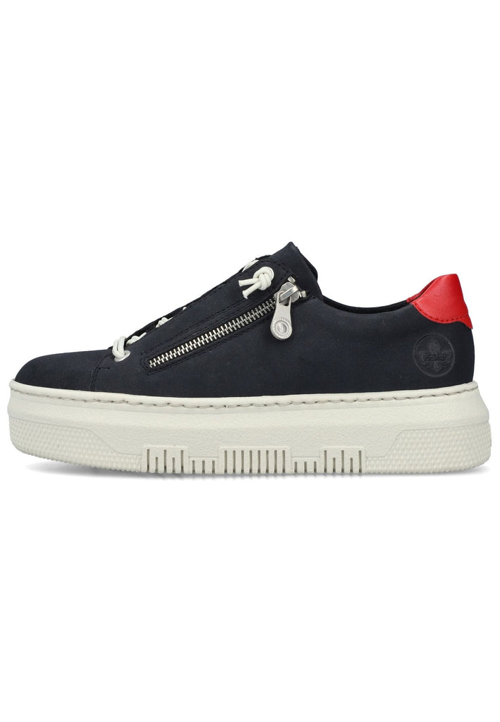 Rieker Sneaker Leder Pazifik