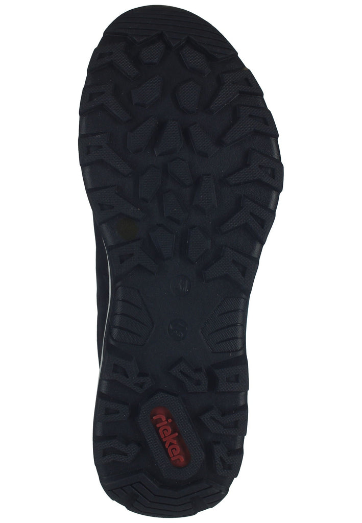 Rieker Sneaker Leder Schwarz