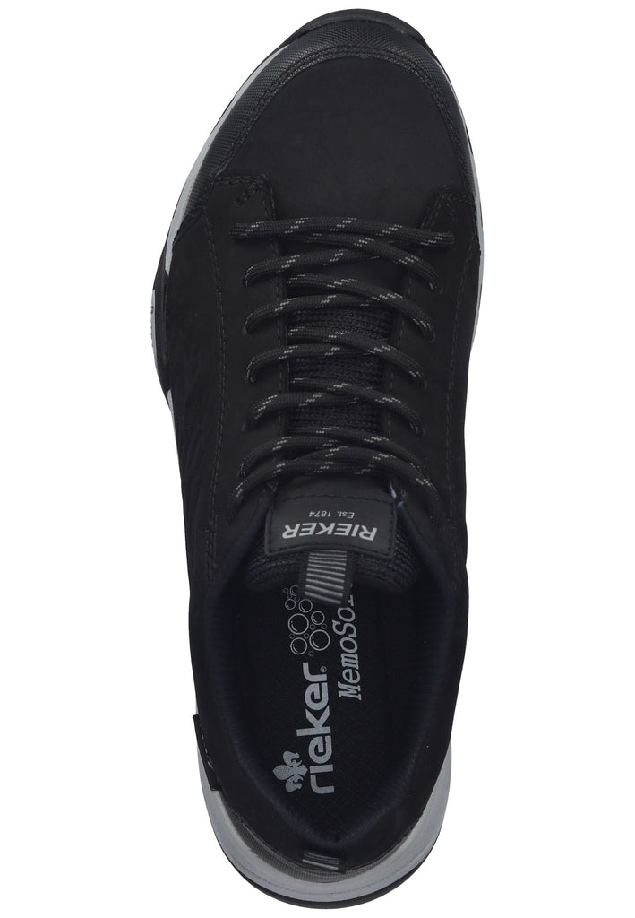 Rieker Sneaker Leder Schwarz