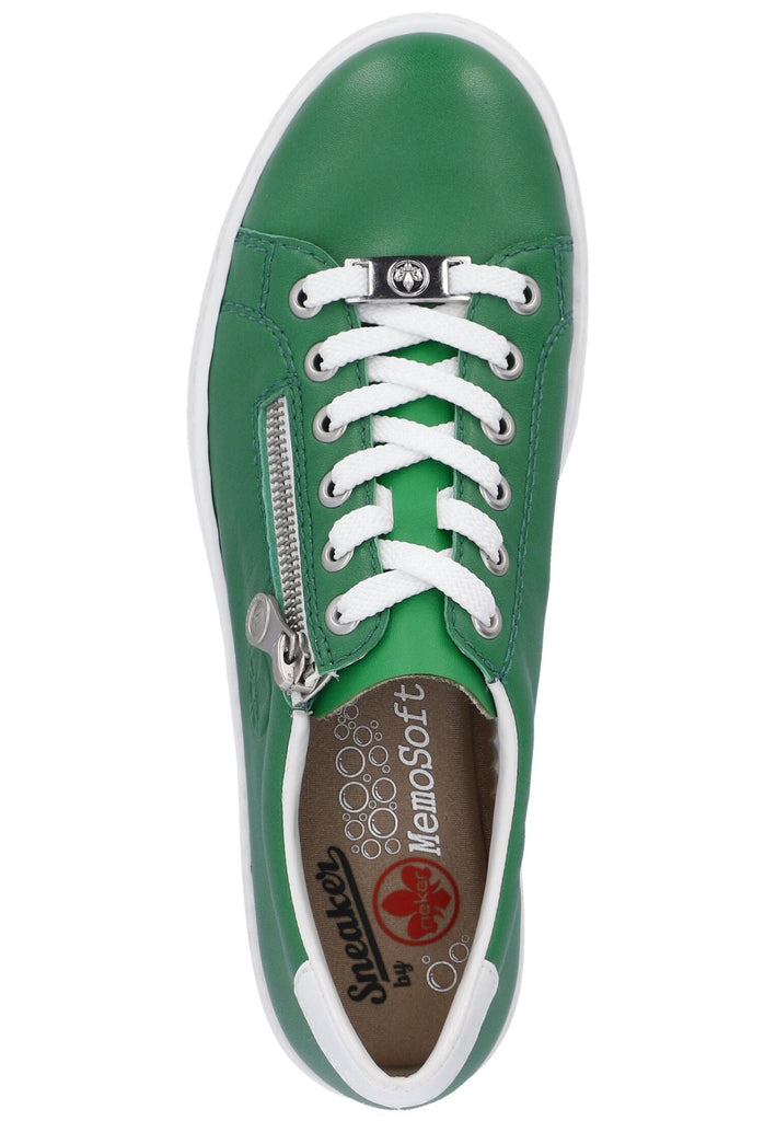 Rieker Sneaker Leder/Synthetik Apfel