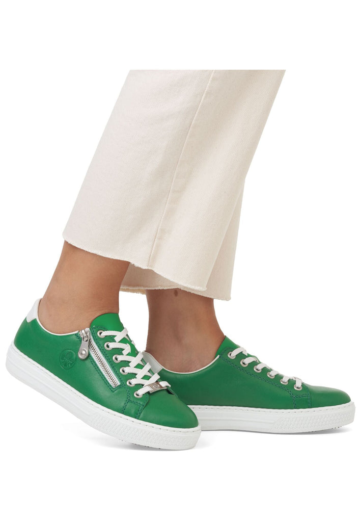 Rieker Sneaker Leder/Synthetik Apfel