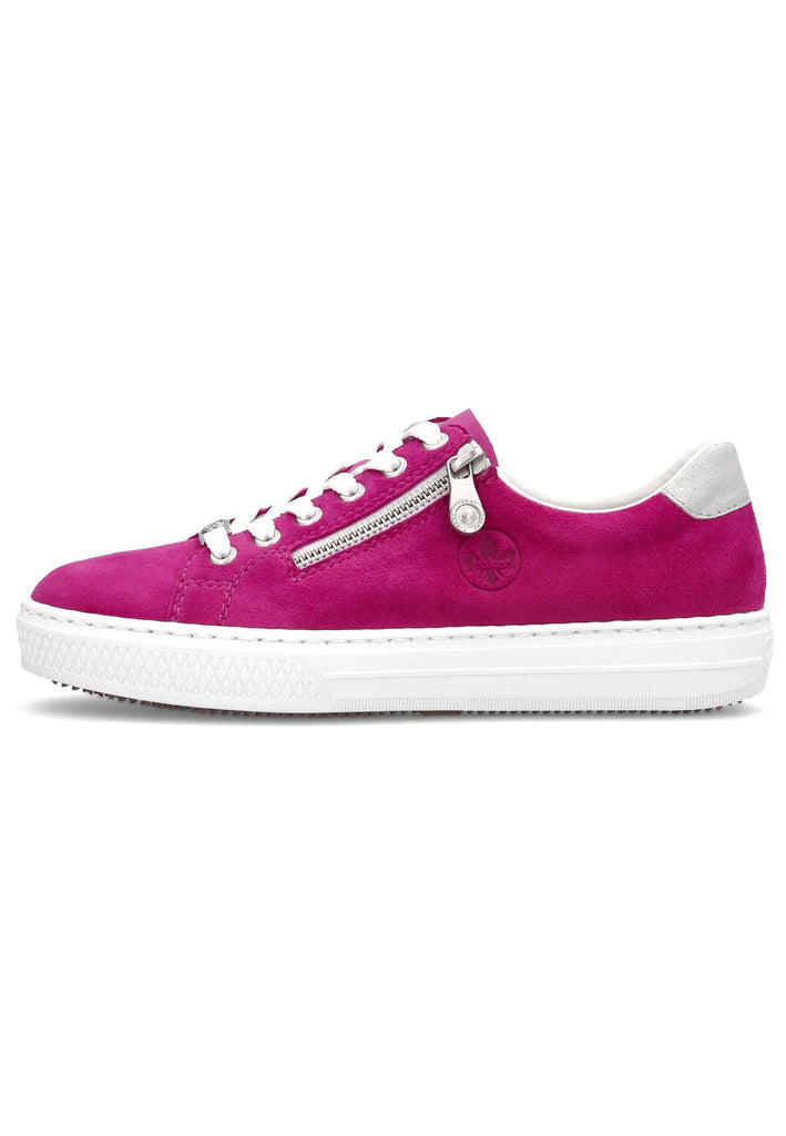 Rieker Sneaker Leder/Synthetik Fuchsia