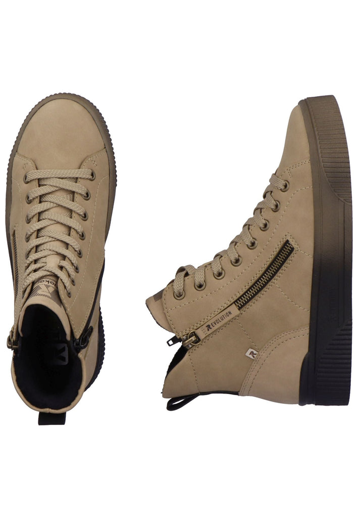 Rieker Sneaker Leder/Textil Camel