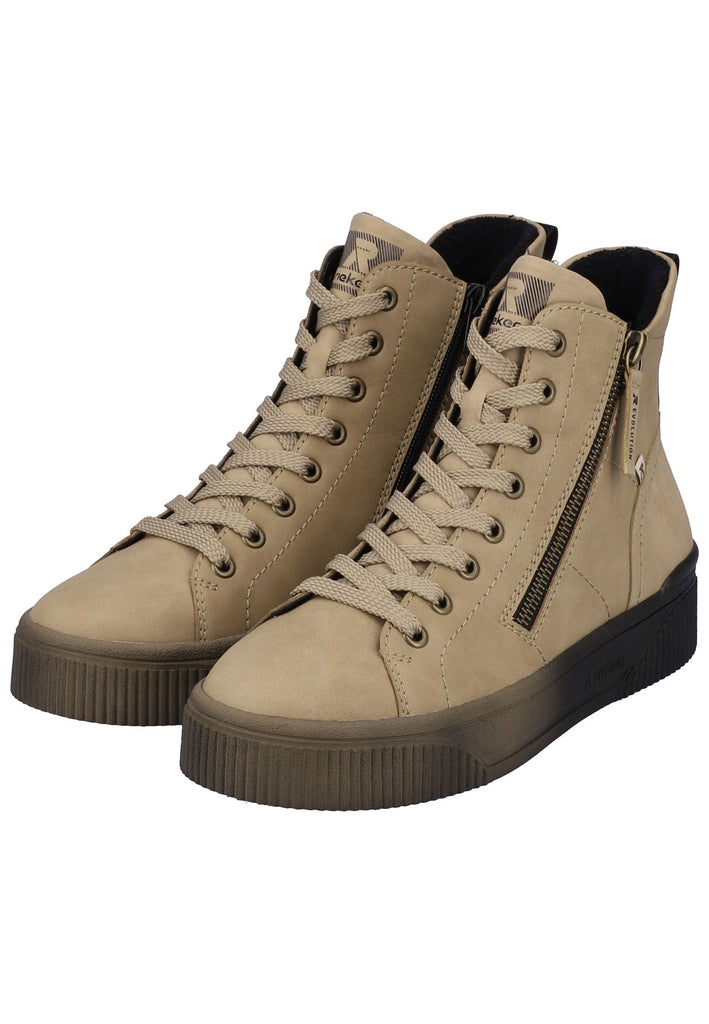 Rieker Sneaker Leder/Textil Camel