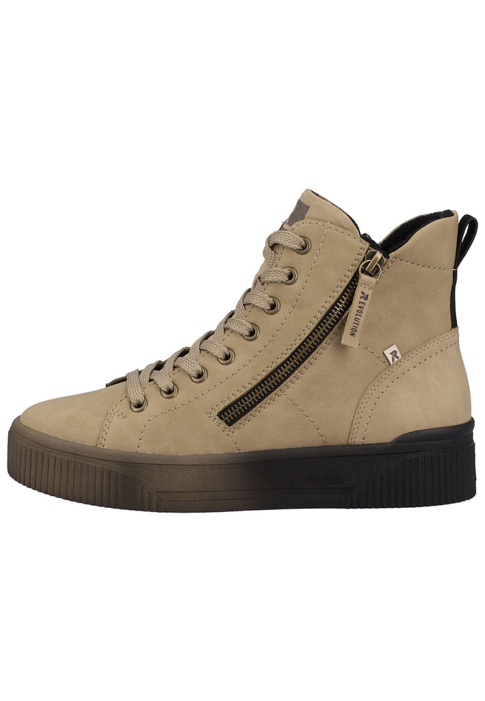 Rieker Sneaker Leder/Textil Camel