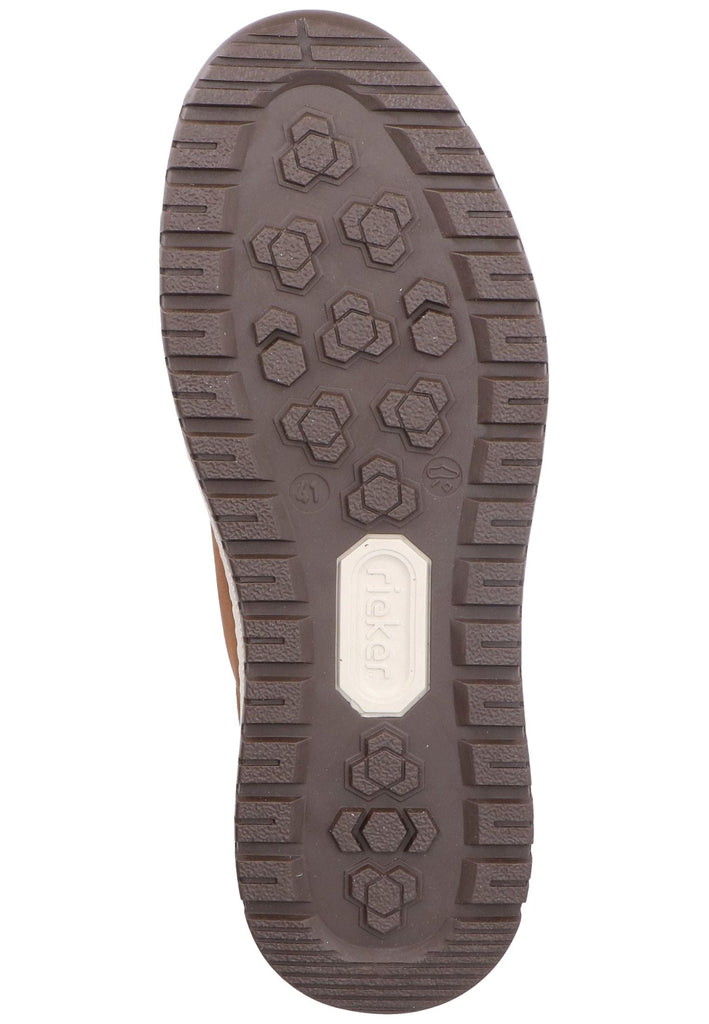 Rieker Sneaker Leder/Textil Schoko