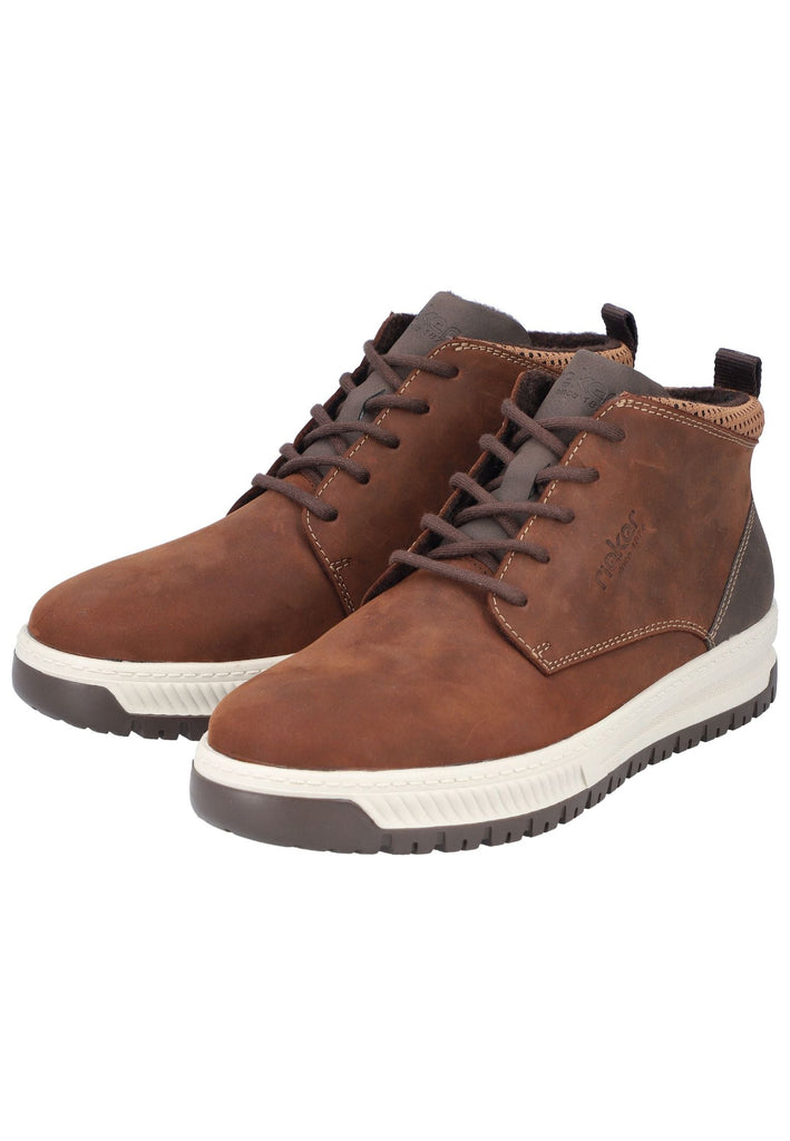 Rieker Sneaker Leder/Textil Schoko