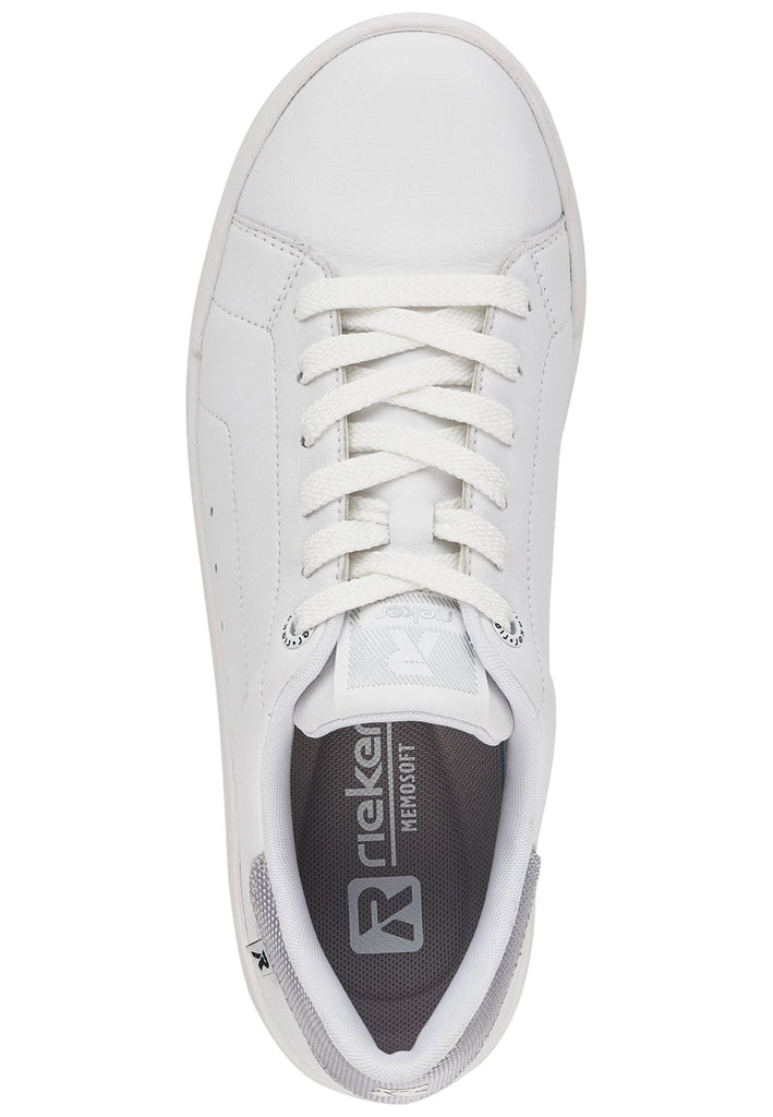 Rieker Sneaker Leder Weiß