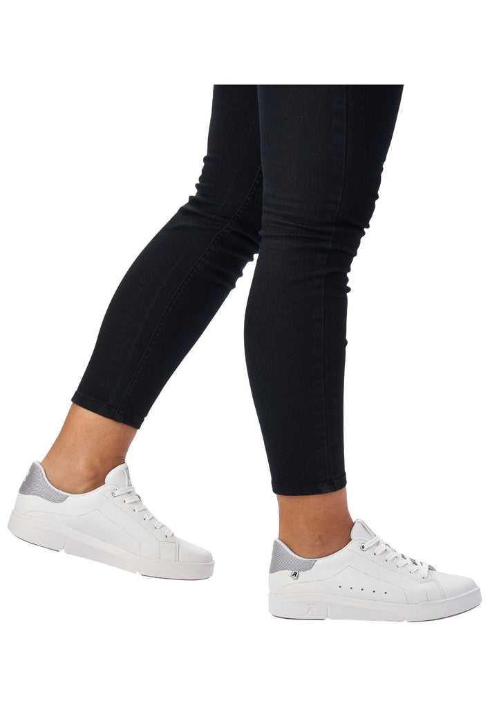 Rieker Sneaker Leder Weiß
