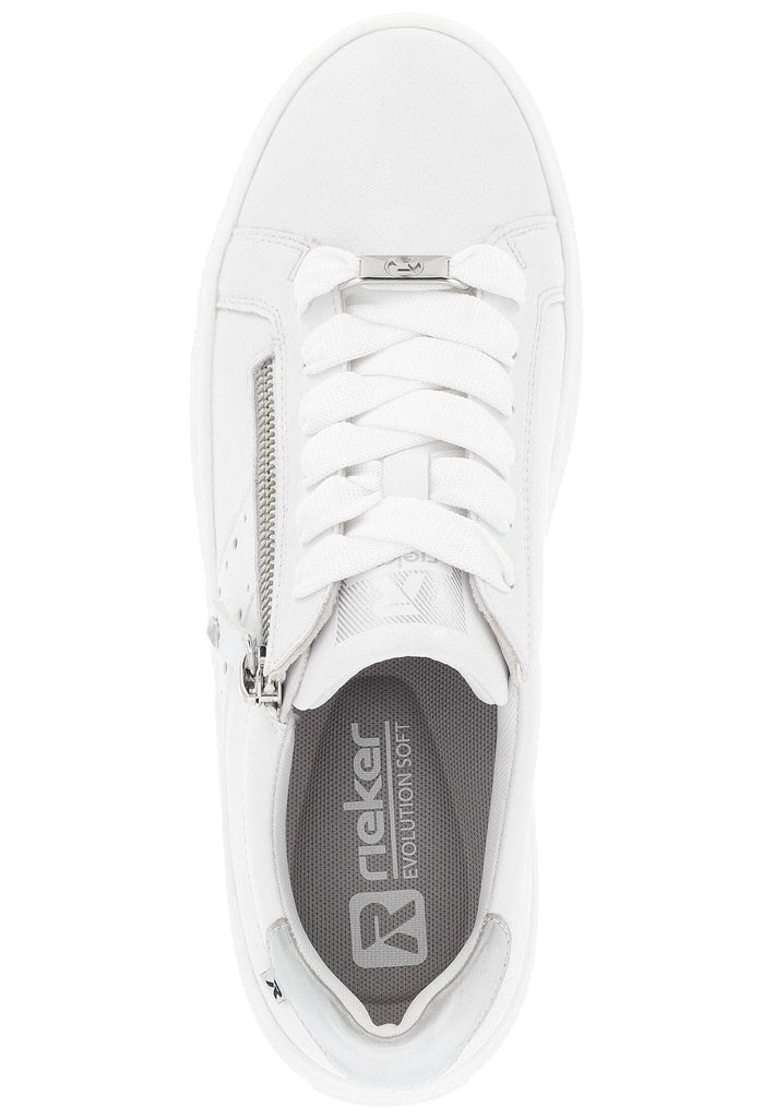 Rieker Sneaker Leder Weiß