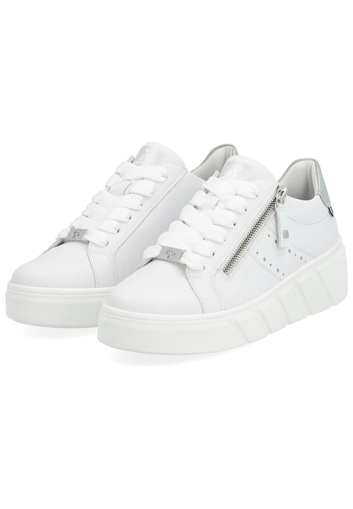 Rieker Sneaker Leder Weiß