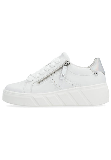 Rieker Sneaker Leder Weiß