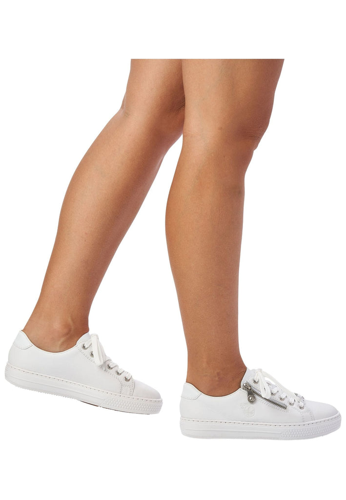 Rieker Sneaker Leder Weiß