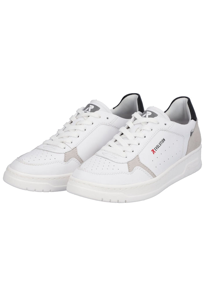 Rieker Sneaker Leder Weiß/Beige