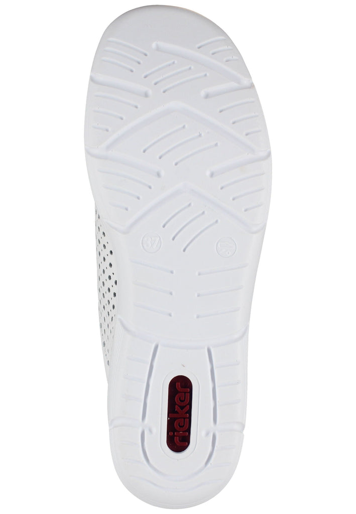 Rieker Sneaker Leder Weiß/Beige