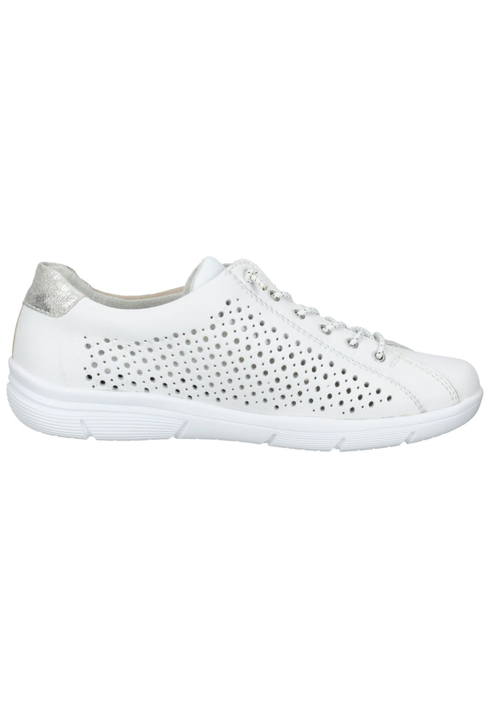 Rieker Sneaker Leder Weiß/Beige