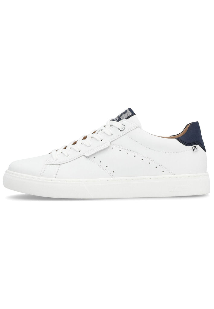 Rieker Sneaker Leder Weiß/Blau