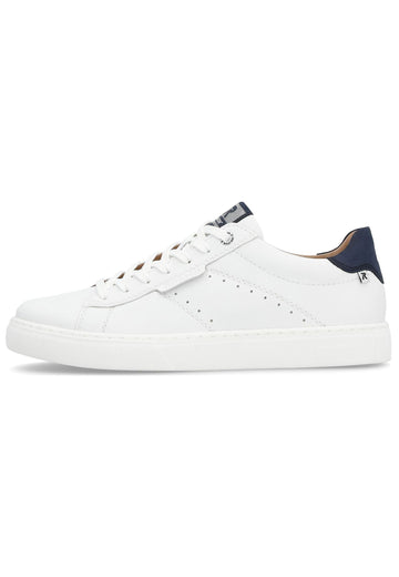 Rieker Sneaker Leder Weiß/Blau