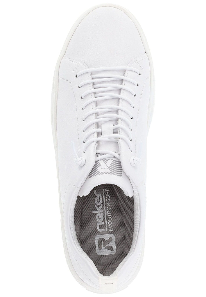 Rieker Sneaker Leder Weiß/Weiß