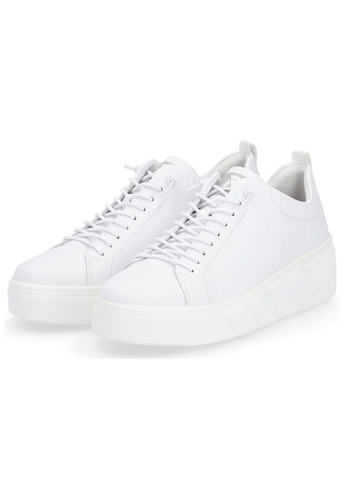 Rieker Sneaker Leder Weiß/Weiß