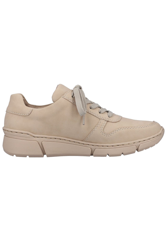 Rieker Sneaker Lederimitat Beige