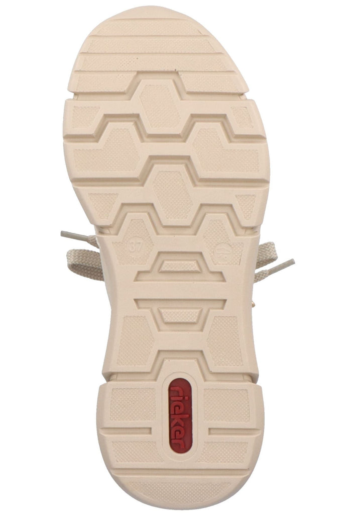 Rieker Sneaker Lederimitat Beige