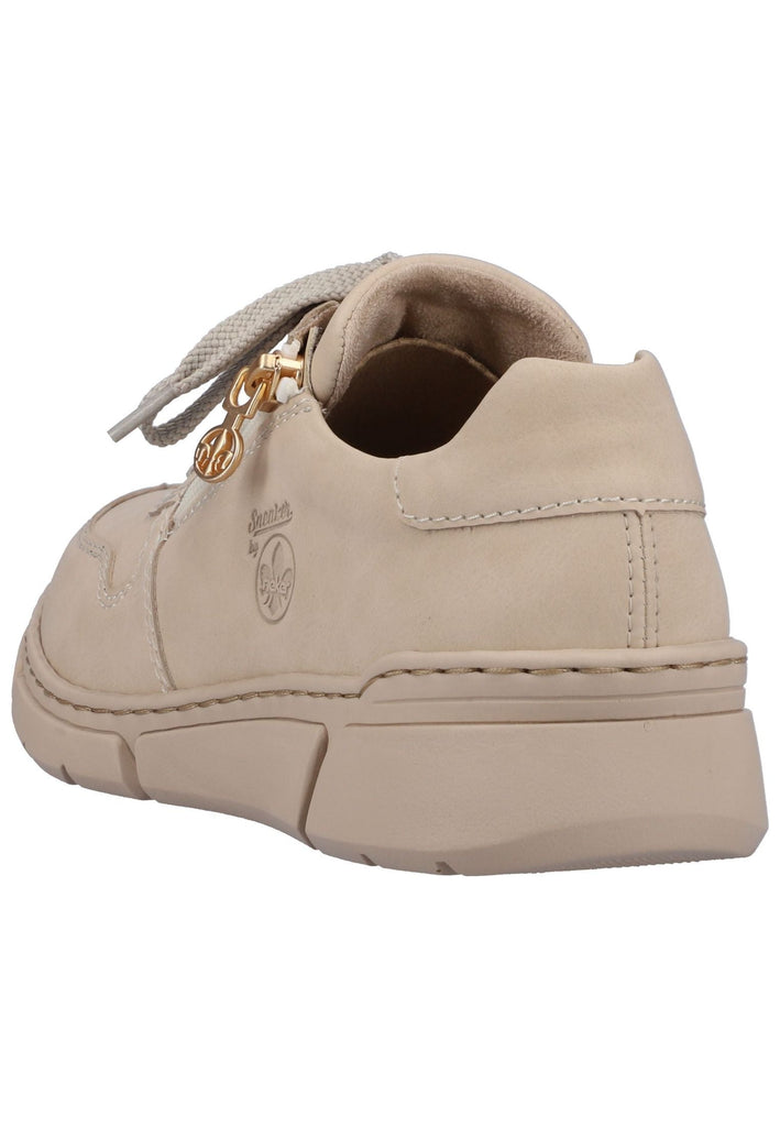 Rieker Sneaker Lederimitat Beige