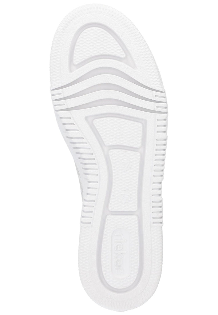 Rieker Sneaker Lederimitat Beige/Gold