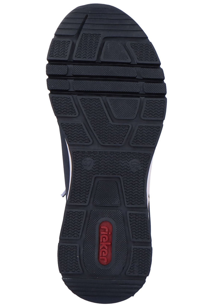 Rieker Sneaker Lederimitat Blau