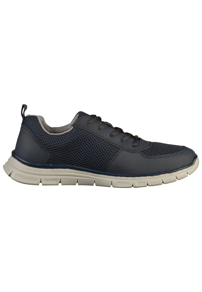 Rieker Sneaker Lederimitat Blau