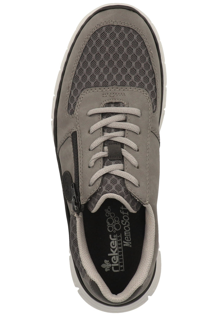 Rieker Sneaker Lederimitat Blei