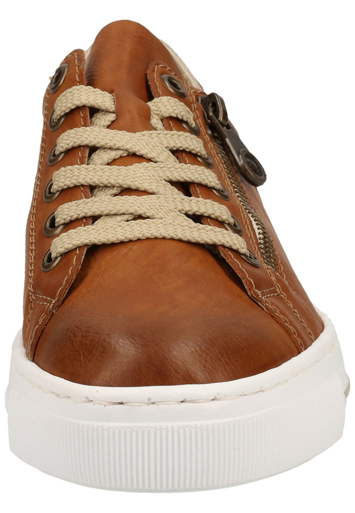 Rieker Sneaker Lederimitat Braun