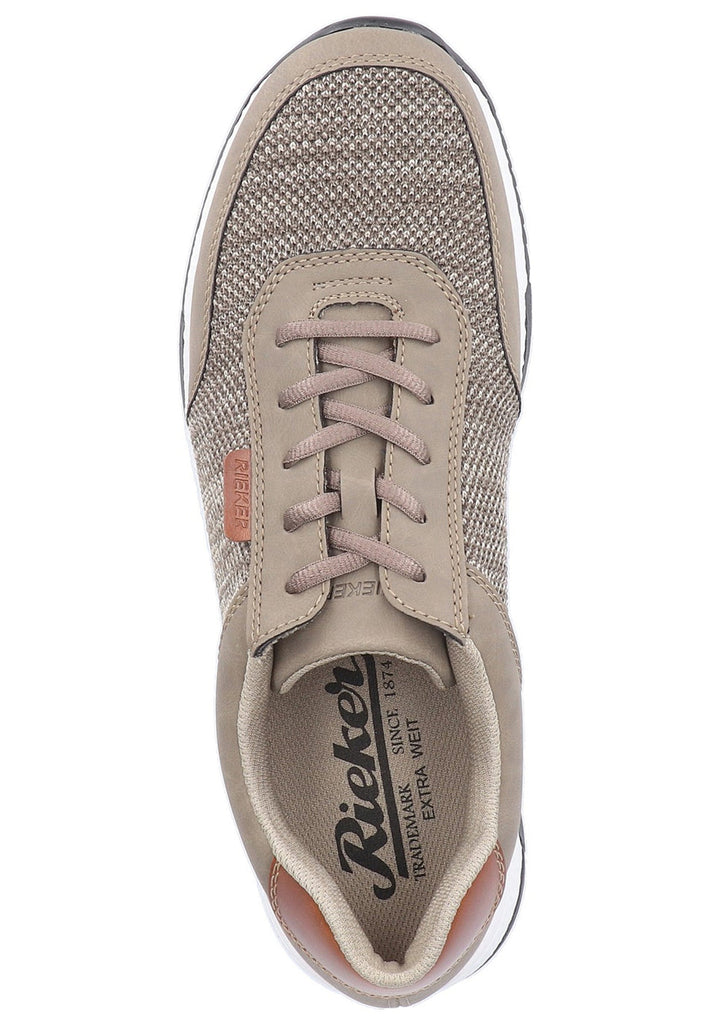 Rieker Sneaker Lederimitat Braun