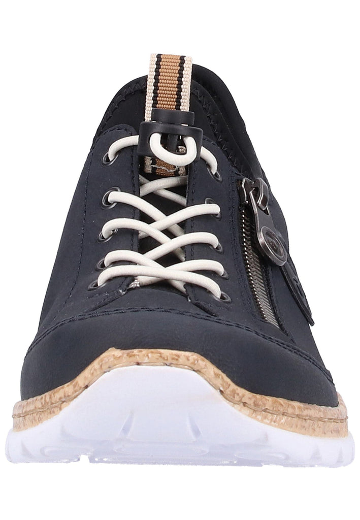 Rieker Sneaker Lederimitat Dunkelblau