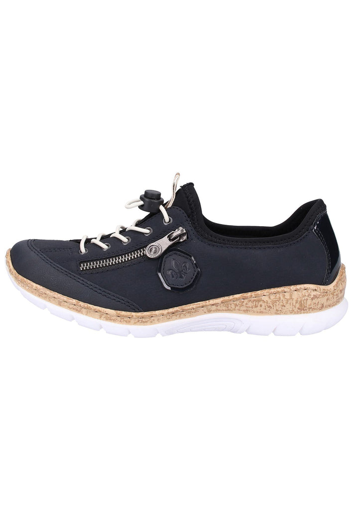 Rieker Sneaker Lederimitat Dunkelblau