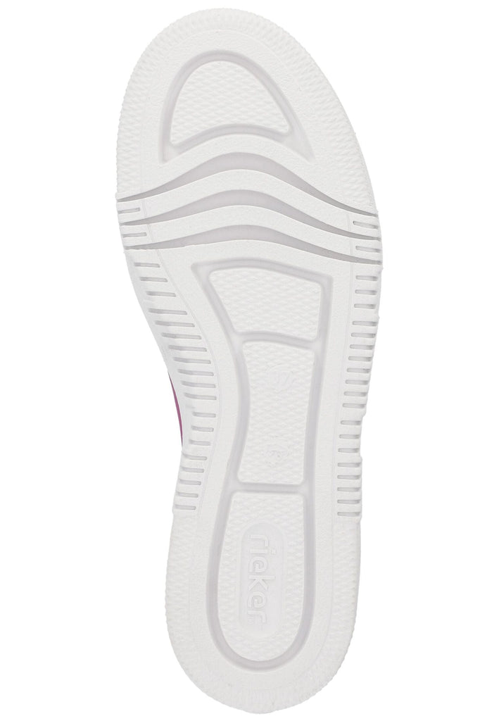 Rieker Sneaker Lederimitat Fuchsia