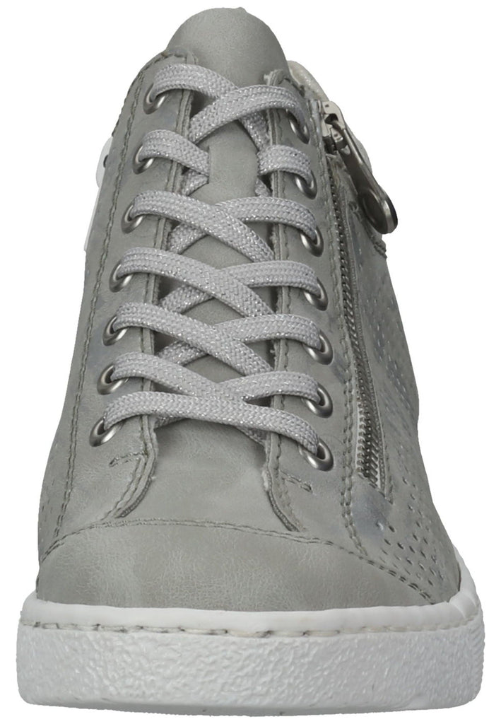 Rieker Sneaker Lederimitat Grau