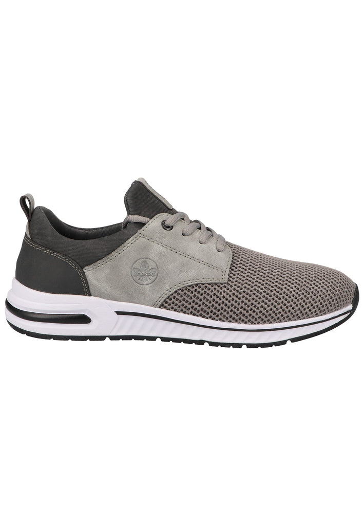 Rieker Sneaker Lederimitat Grau