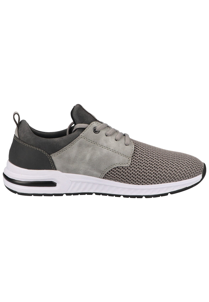 Rieker Sneaker Lederimitat Grau