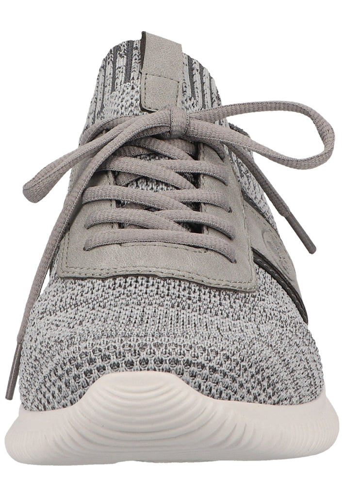 Rieker Sneaker Lederimitat Grau