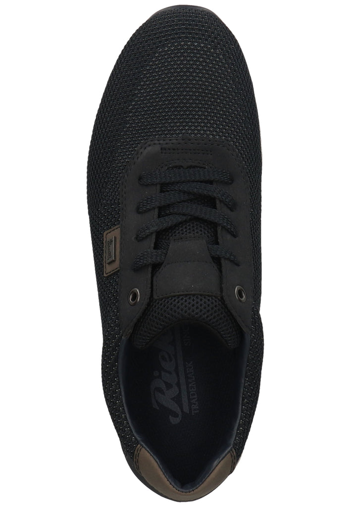 Rieker Sneaker Lederimitat Grau