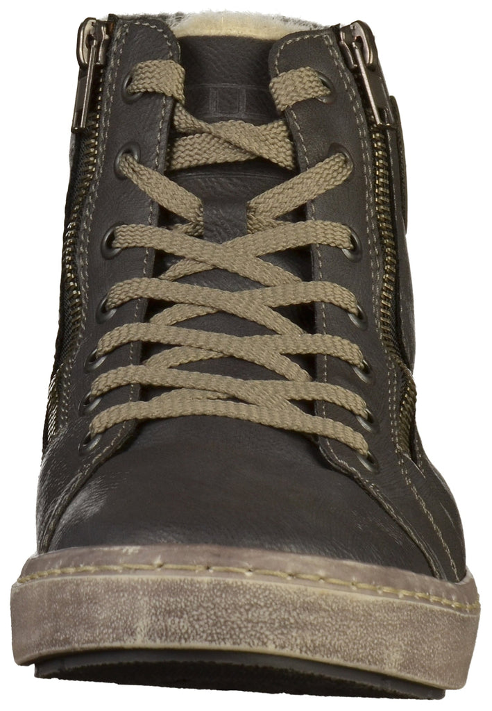 Rieker Sneaker Lederimitat Grau