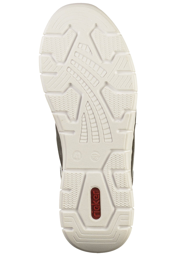Rieker Sneaker Lederimitat Grau