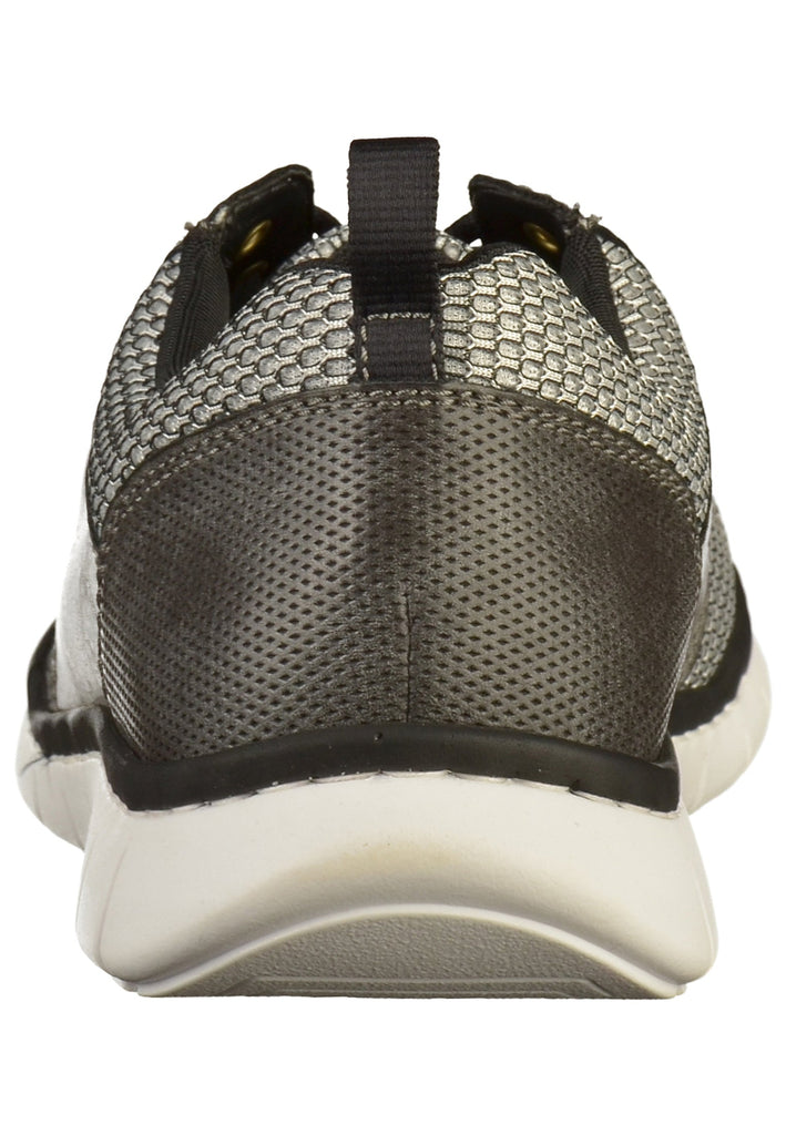 Rieker Sneaker Lederimitat Grau